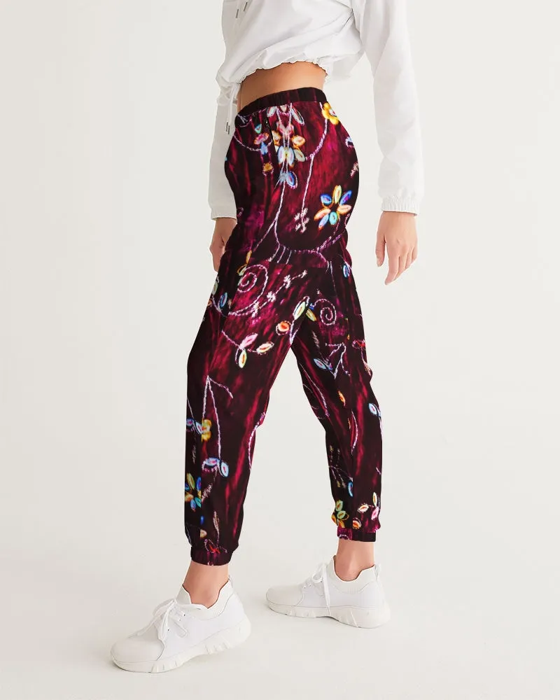 Active wear women's track pants or gym pants. Boho jogging or pants and streetwear. From Artikrti.