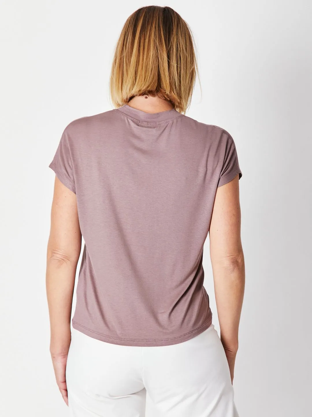 Cap Under Jacket Top -  Latte - 25892