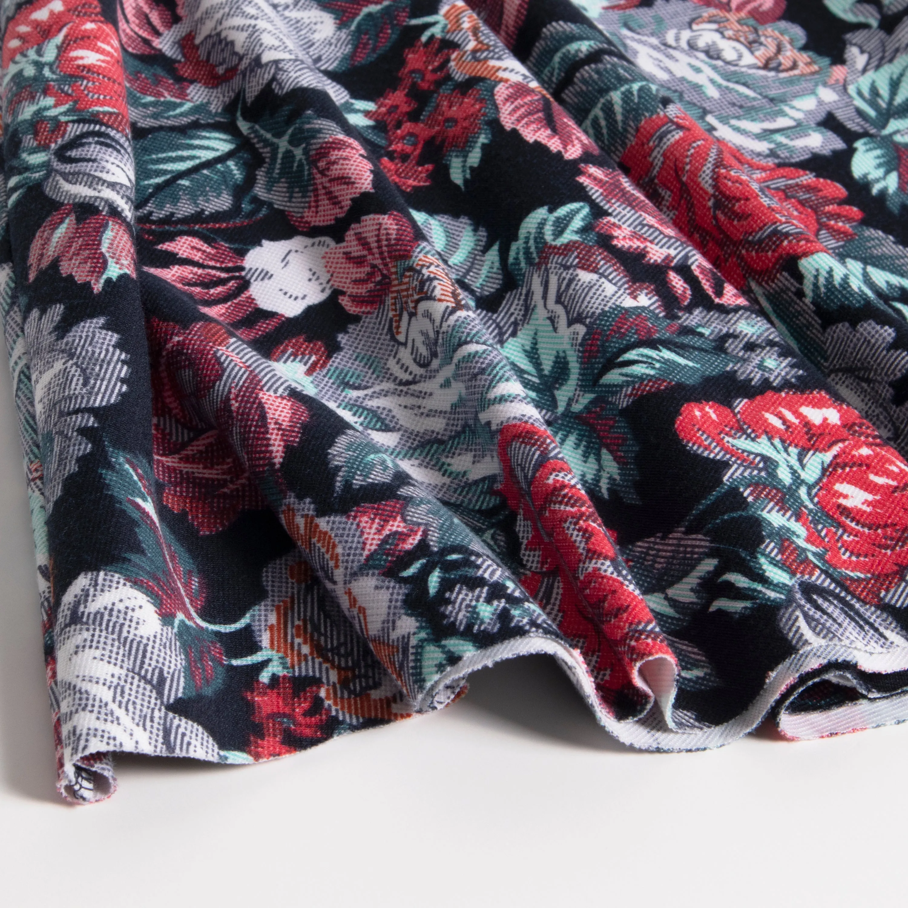 Cross Stitch Floral Skater Skirt