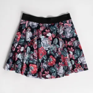 Cross Stitch Floral Skater Skirt