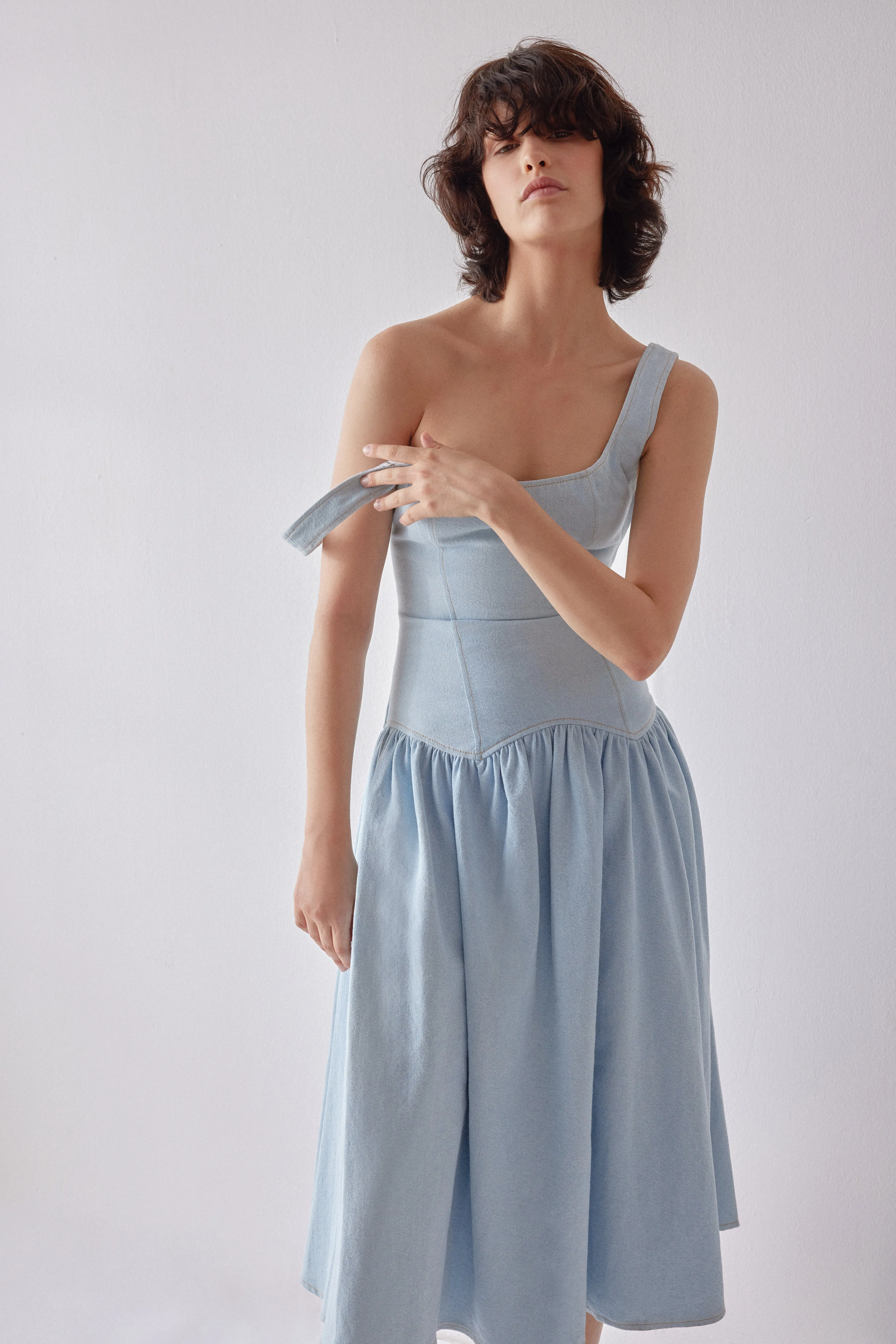 Danielle Dress - Light Blue