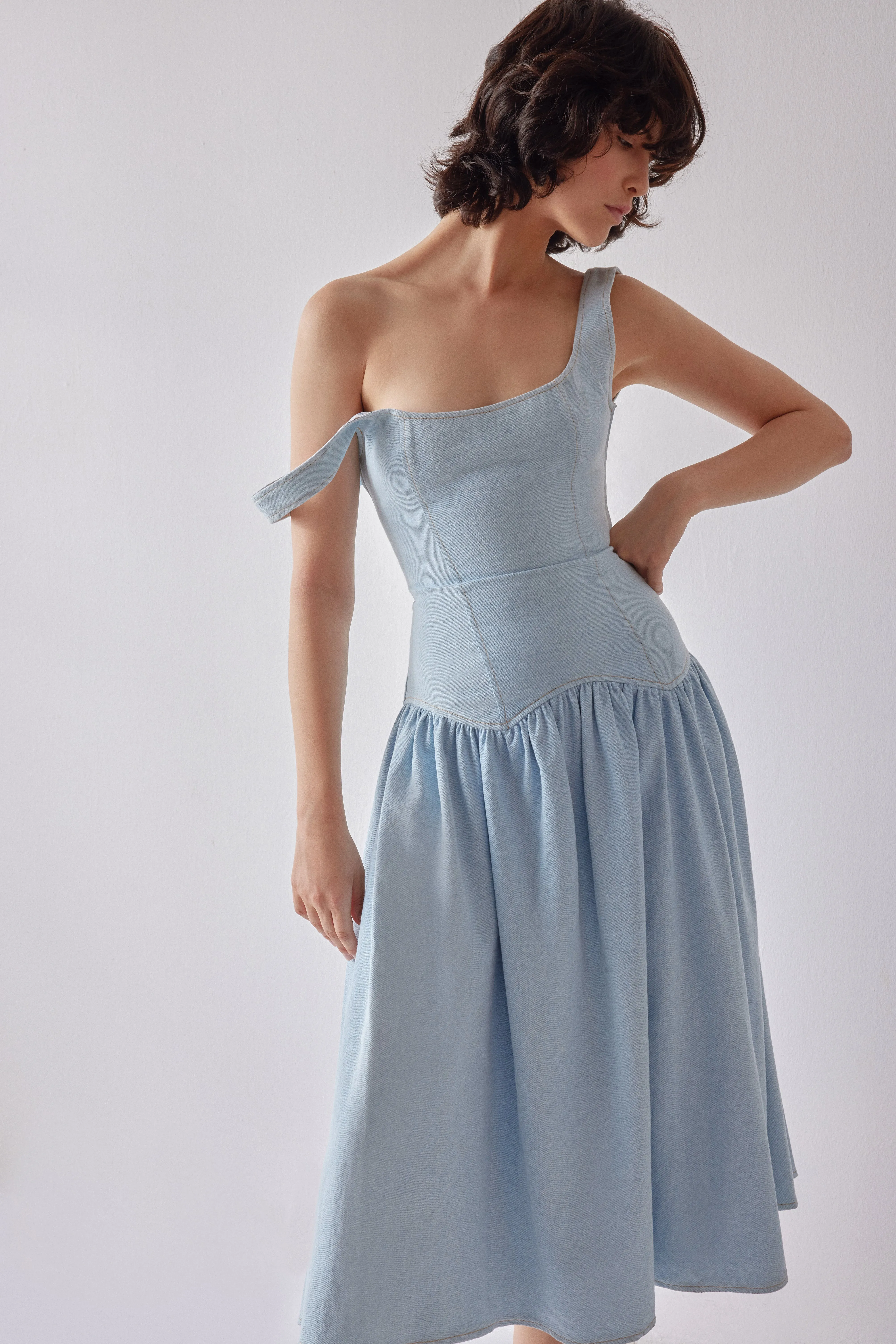 Danielle Dress - Light Blue