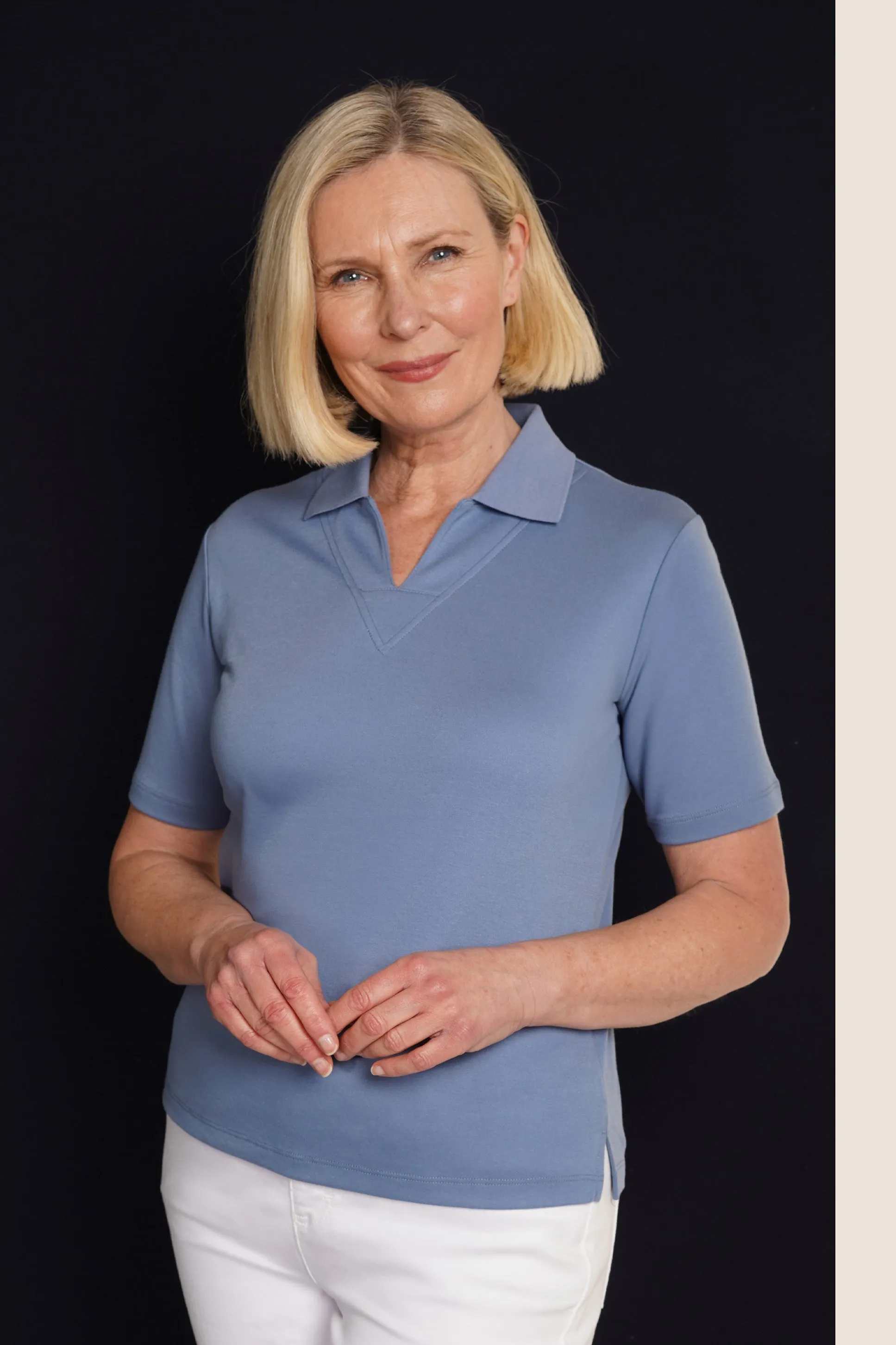 Eton Collar Top