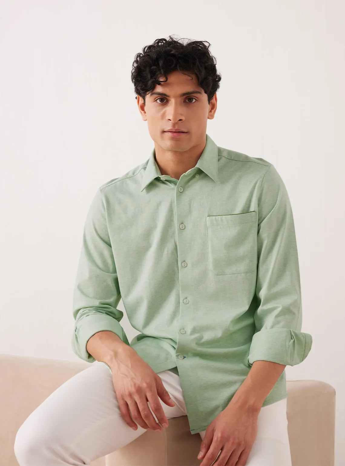 Fernwood Melange KnitShirt