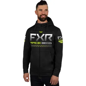 FXR Race Division Tech Hoodie Black/HiVis