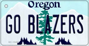 Go Blazers Novelty Metal Key Chain KC-13487