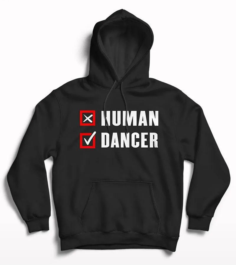 Human Dancer Printed Hoodie