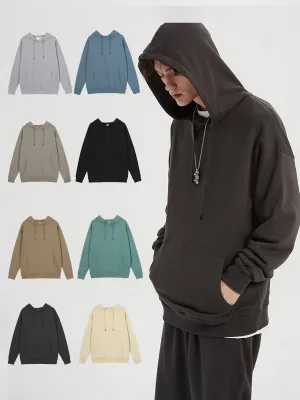 JUSTNOTAG Unisex Casual 100%Cotton Hoodies