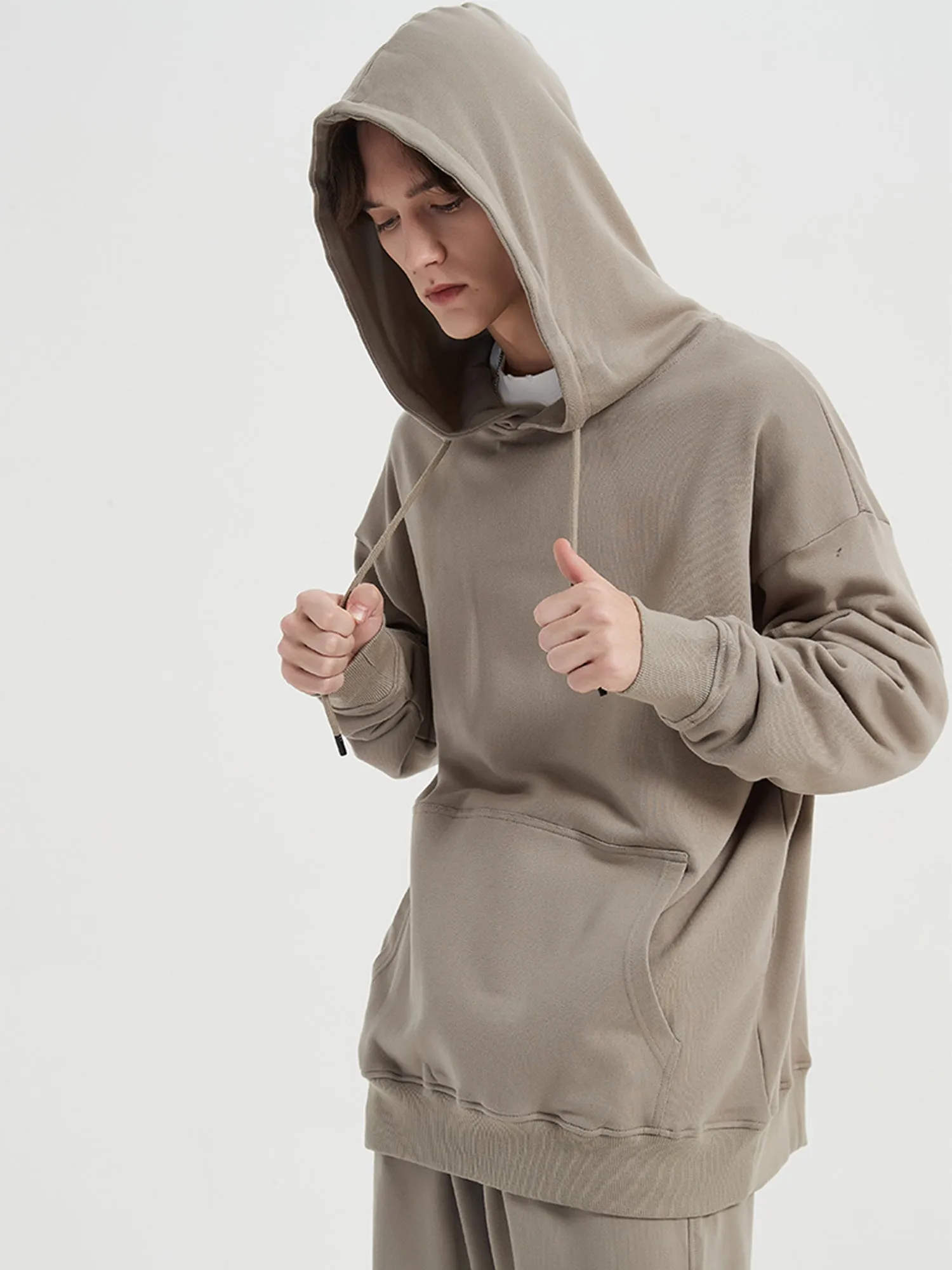 JUSTNOTAG Unisex Casual 100%Cotton Hoodies
