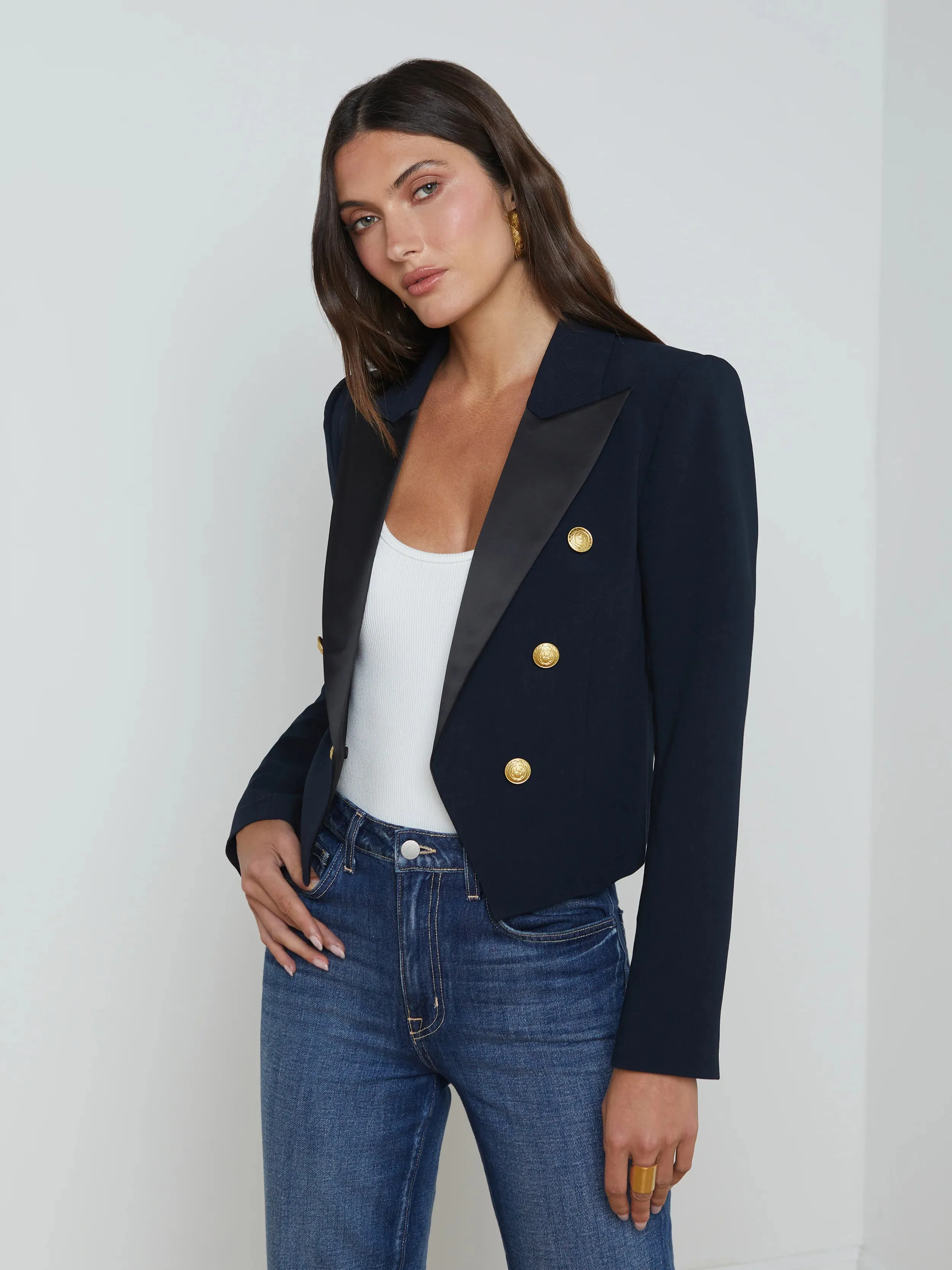 L'AGENCE LILA BOXY BLAZER
