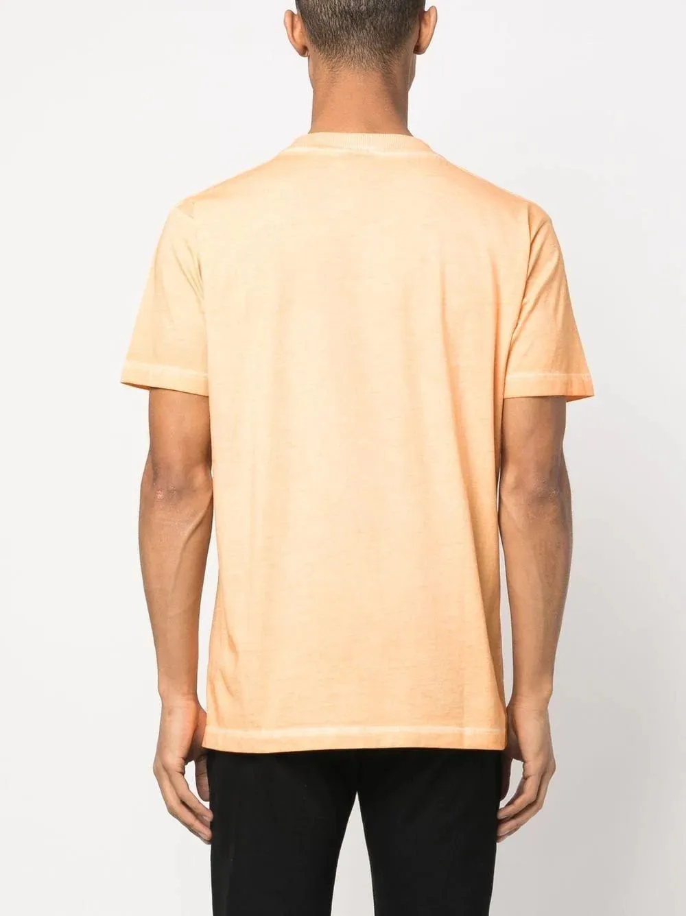 MARCELO BURLON COUNTY OF MILAN Sunset Cross Regular T-Shirt Orange Red