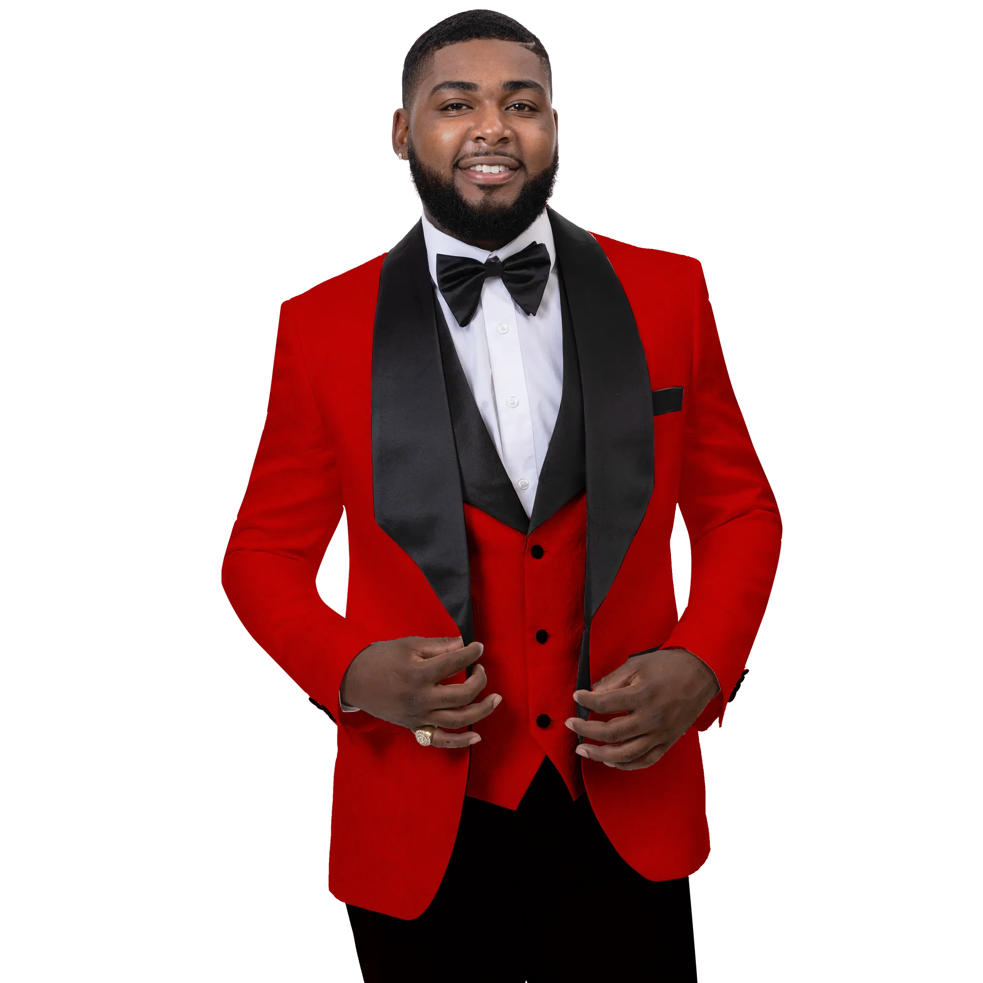 Men Tuxedo-J64 RED