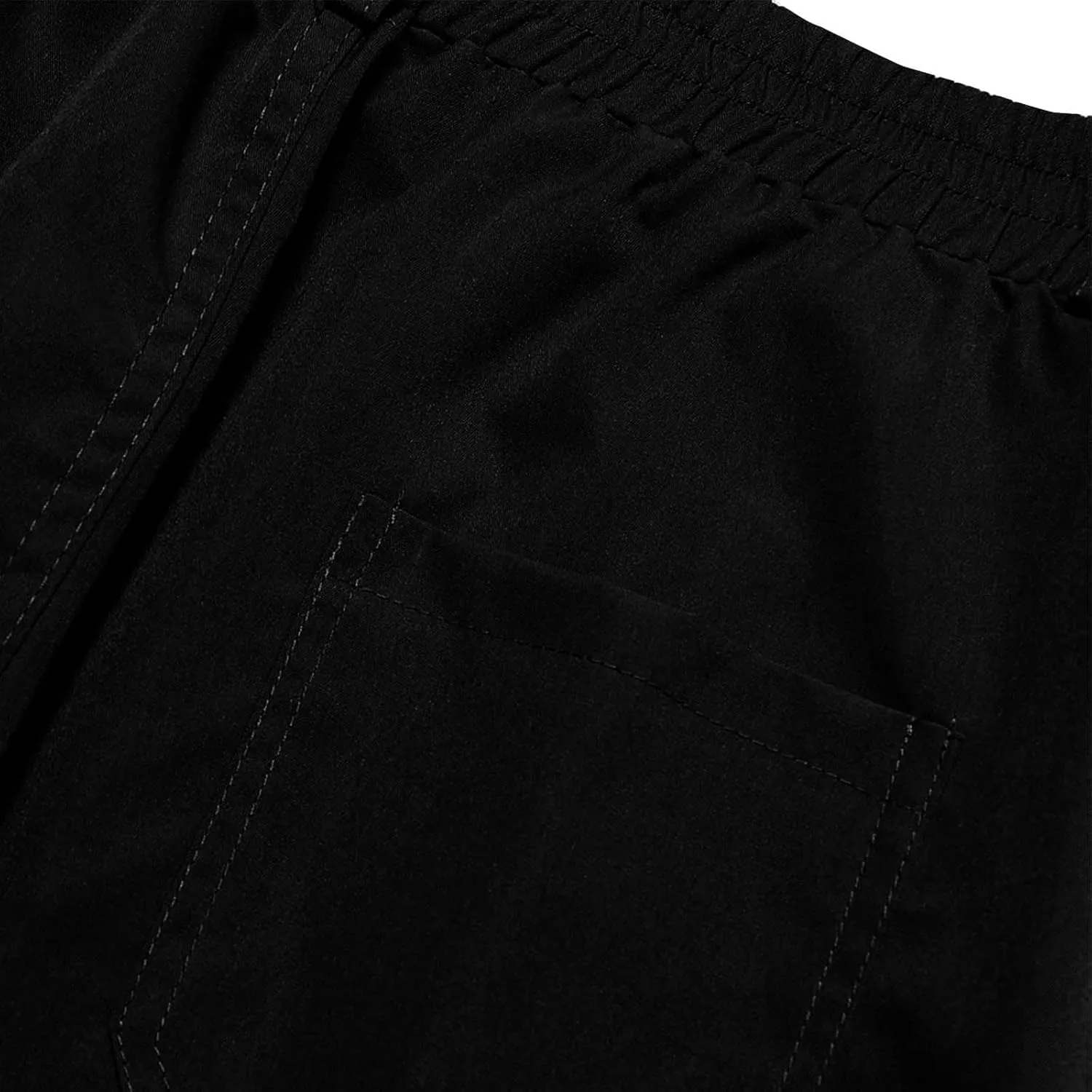 MIDOO Cargo Pants for Men Relaxed Fit Lightweight Travel Pants Breathable Athletic Fishing Active Joggers Zipper Pockets