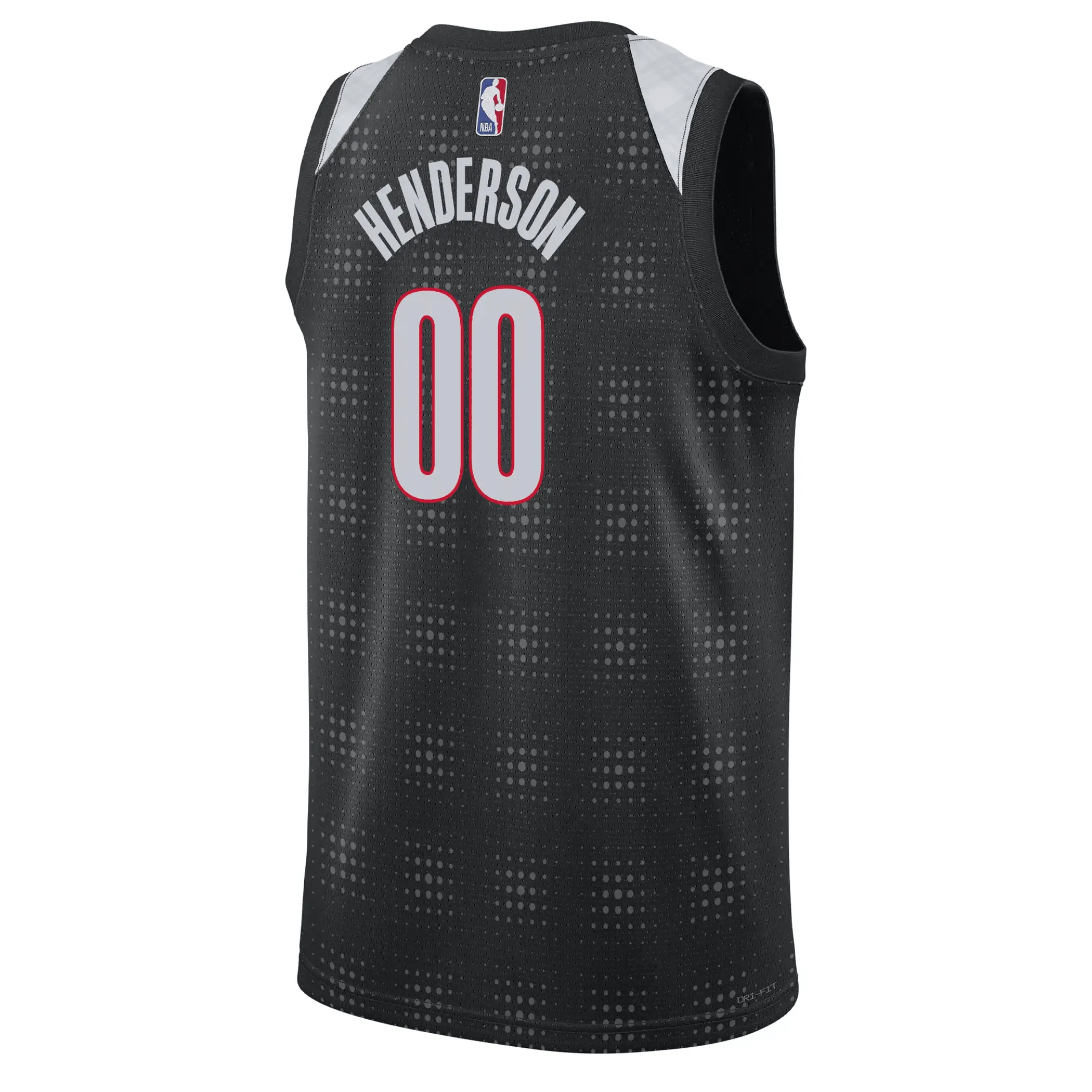 Nike Scoot Henderson NBA Swingman Peak Plaid 24-25 City Edition Jersey