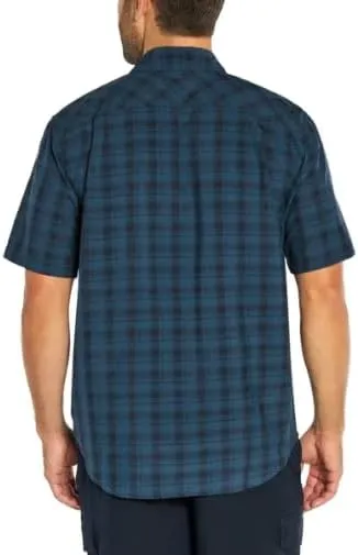 Orvis Mens Short Sleeve Shirts Casual - Woven Shirt Men with Chest Pockets - Button Down Shirts Collared