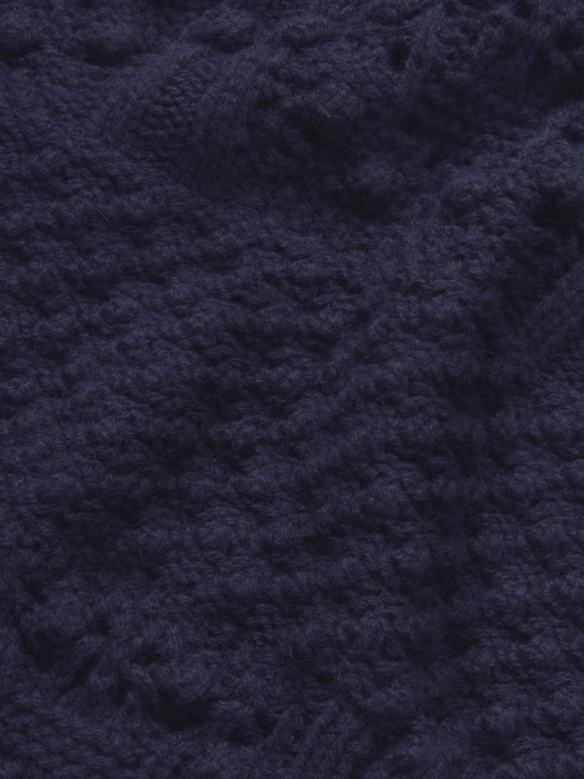 Patch Pocket Sweater -- Navy
