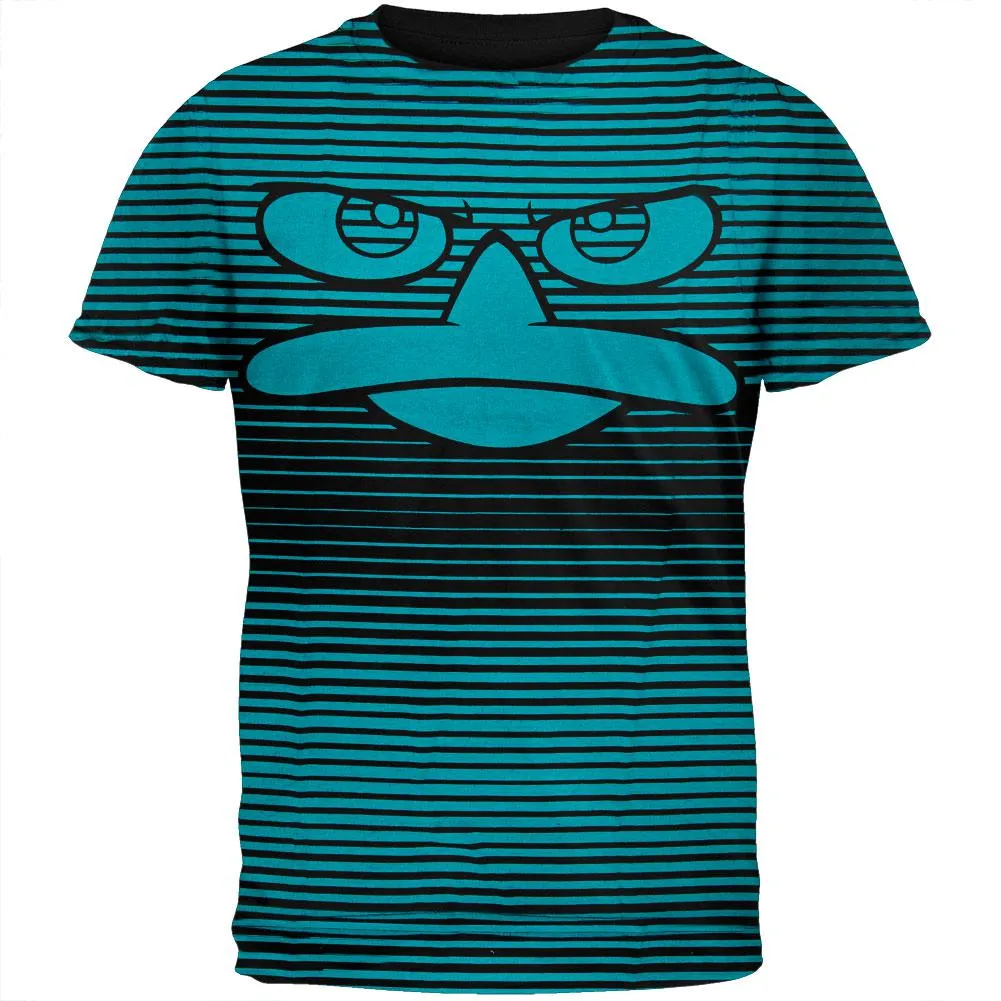 Phineas & Ferb - Striped P All-Over T-Shirt