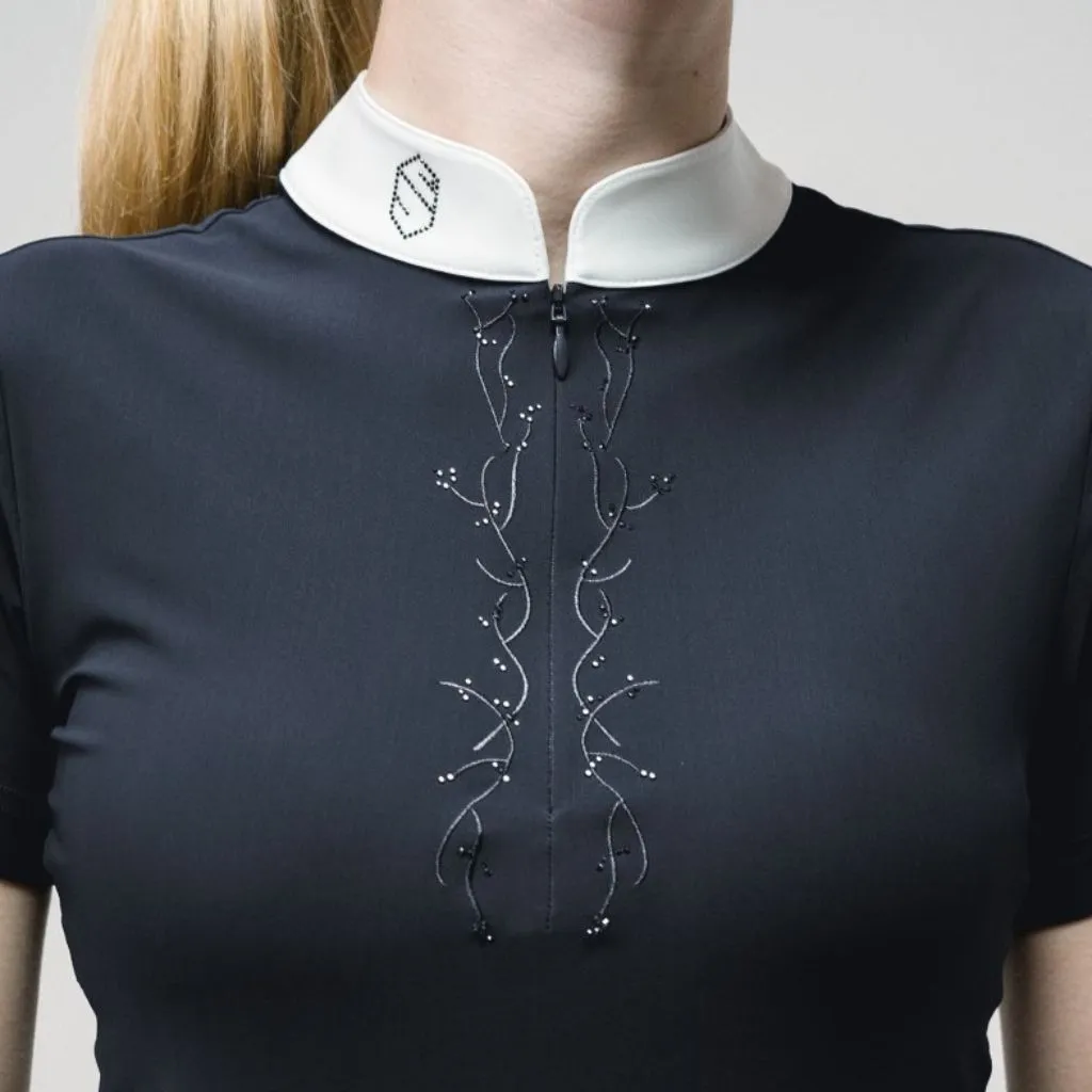 Samshield Loise Crystal Leaf Ladies Long Sleeved Competition Shirt