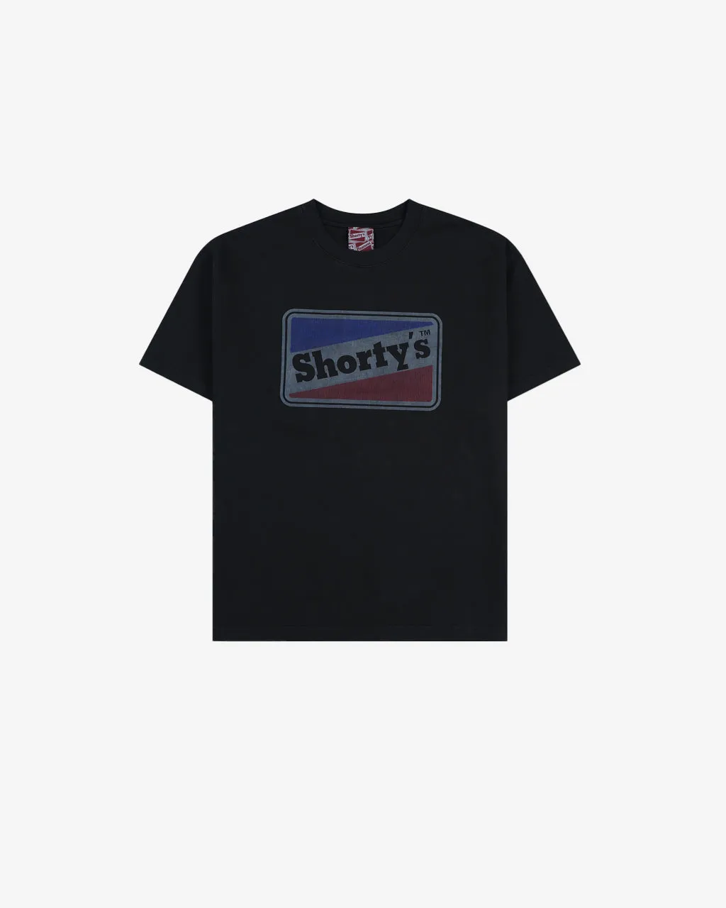 Shorty's x PLEASURES Box Logo Heavyweight Shirt Black