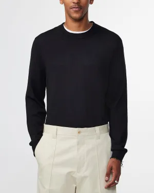 Ted Lightweight Sweater - Black | NN.07