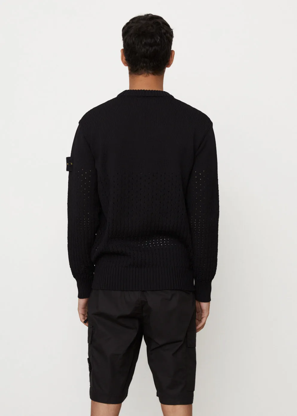 Textured Crewneck Knit
