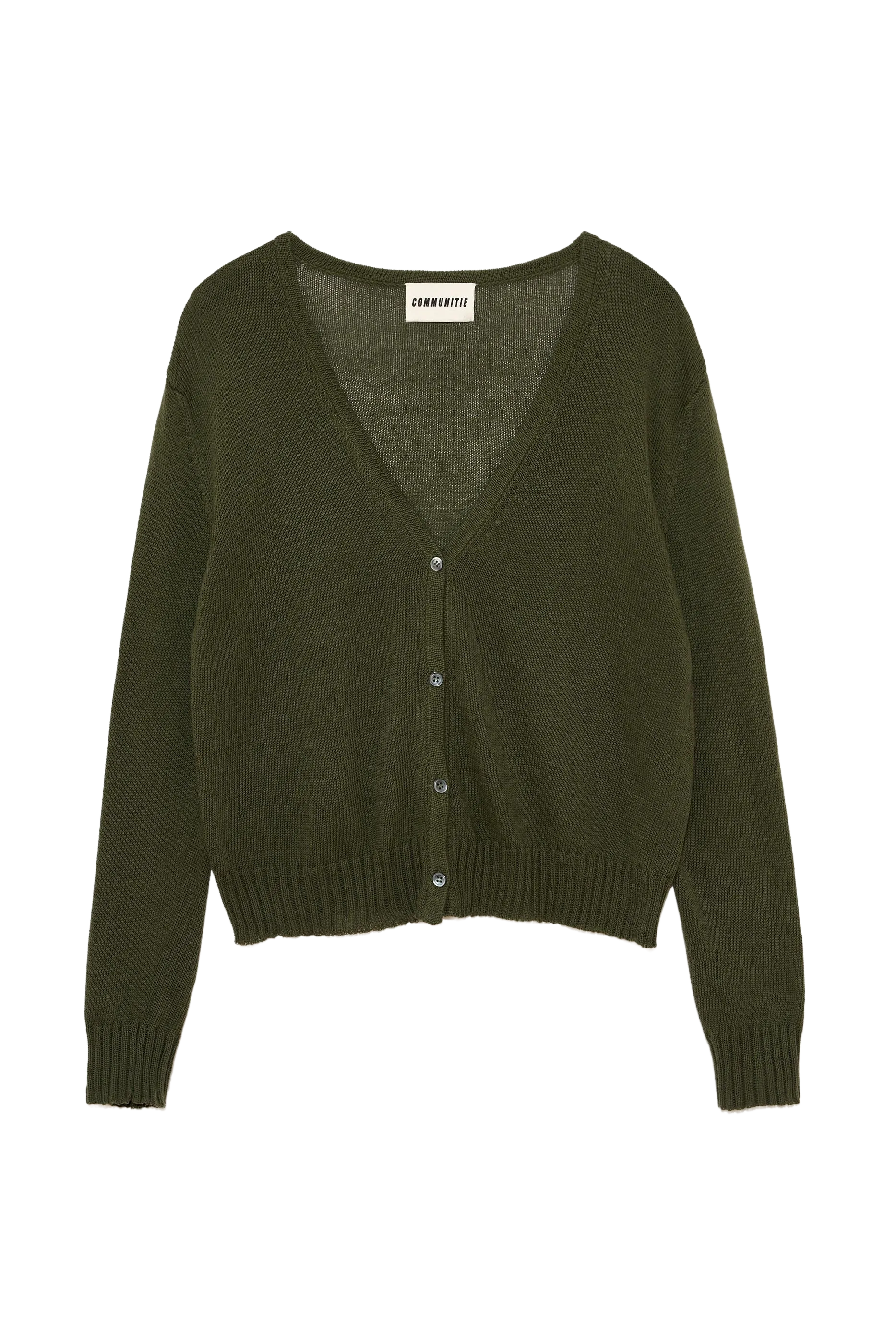 Textured Short Jane Cardi in Salvia