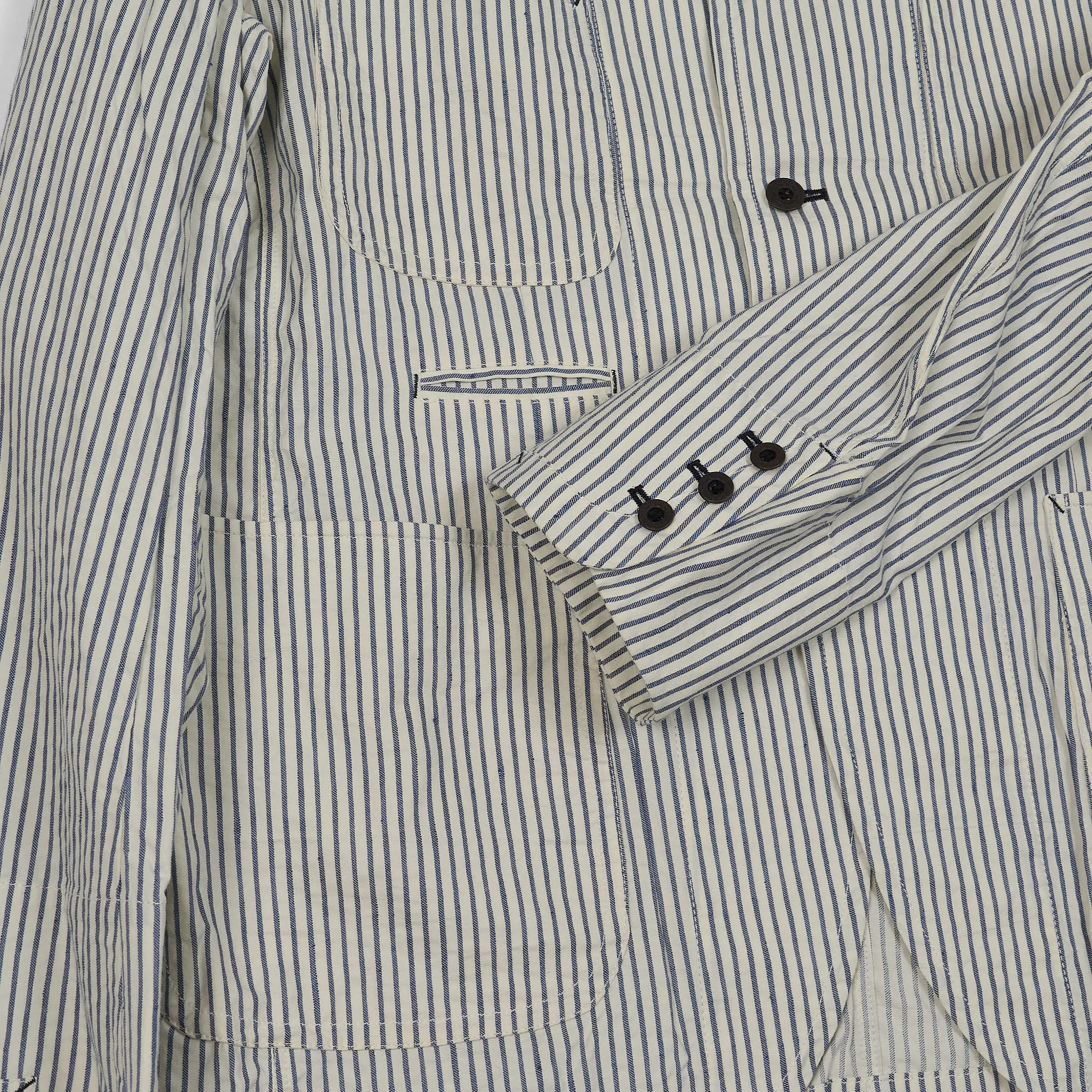 Tossy Miura Pin Striped Work Blazer