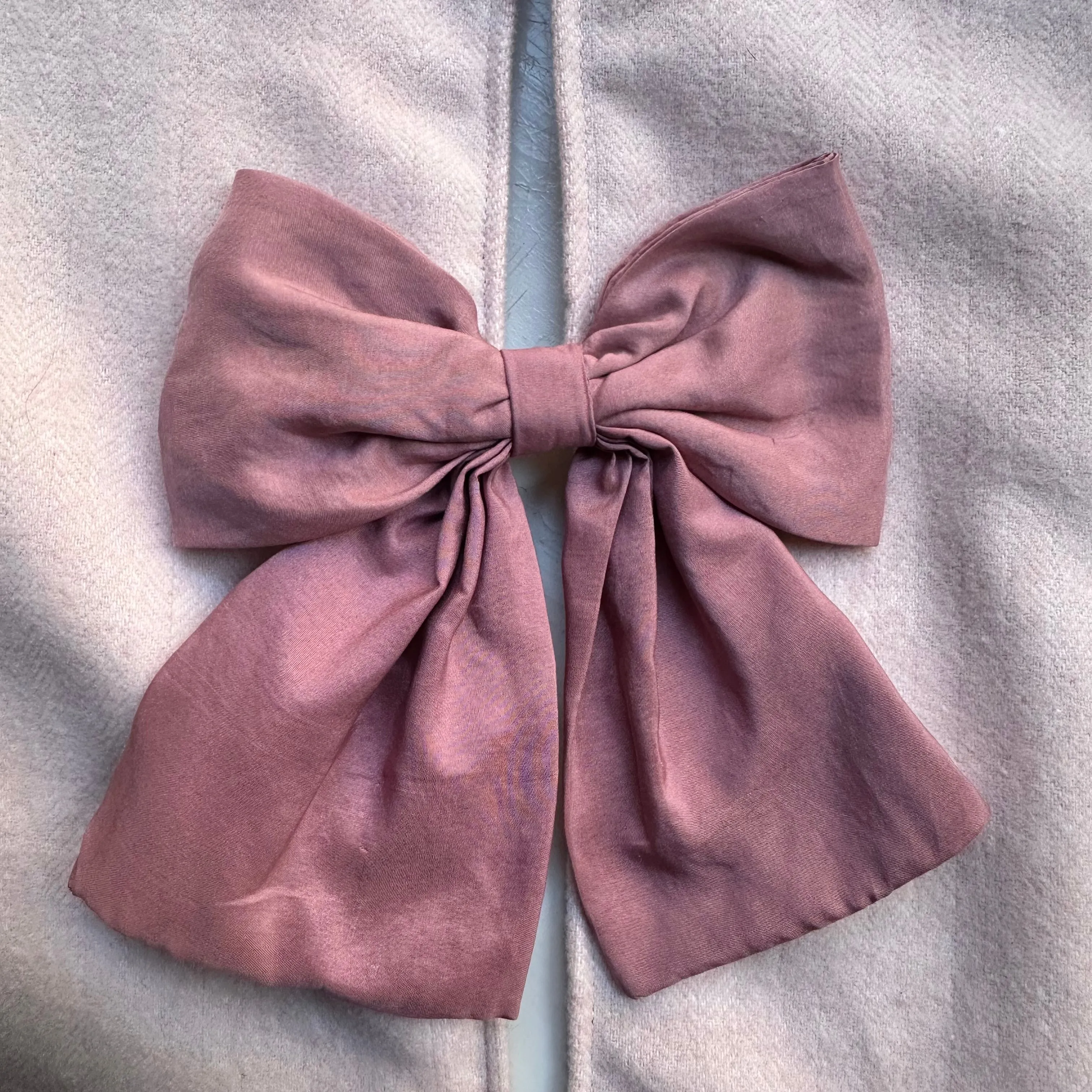 Upcycled Bow Blazer Pink/Pink, L