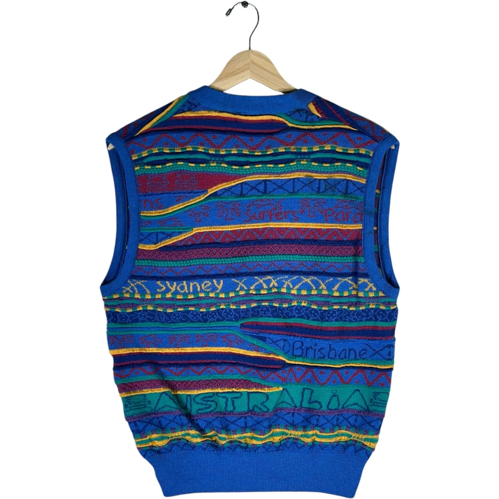 Vintage Coogi 3D Knit Sweater Vest