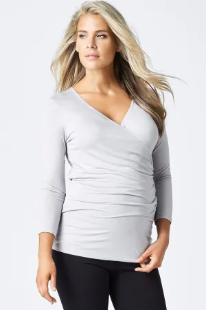 Zoe Nursing Wrap Top